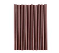 Yuuinnter 10pcs 100mm x 7mm Adhesive Hot Melt Glue Sticks for Hot Melt Glue Brown