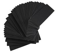 Yuuinnter 24 Pieces Fingerboard Foam Grip Tape Adhesive Foam Tape Black Non Slip Foam Grip Tape for Mini Fingerboards