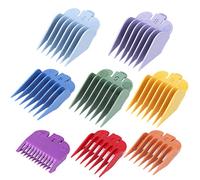 Yuuinnter Professional Hair Clipper Replacement Sheath 8 Colors&Size Limit Comb Accessory Guide Comb, Suitable for Trimmers