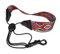 Yuuinnter Saxophone Neck Strap with Snap Hook Sax Harness for Alto/Tenor/Soprano Sax Red