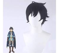 Yuuki Cosplay Wigs Game Princess Connect! Re:dive Black Short Heat-resistant Fiber Facial Hair Wigs Pelucas+ Free Hair Net DP-745