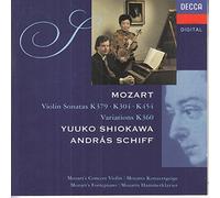 Yuuko Shiokawa - Mozart: Violin Sonatas K379 / K304 / K454 / Variations K360