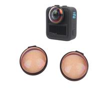 YUULNMOP 2PCS Lens Protector Compatible with GoPro Max2 Action Camera,10H Hardness Optical Tempered Glass Protective Lenses Cover, Anti-Fog Lens Guards Accessories