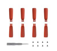YUULNMOP 8PCS Propellers Blades Compatible for DJI Flip,Quick Release Wing Blade Paddles Lightweight Vlog Camera Drone Propeller Accessories (Red)