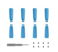 YUULNMOP 8PCS Propellers Blades Compatible for DJI Flip,Quick Release Wing Blade Paddles Lightweight Vlog Camera Drone Propeller Accessories (Blue)