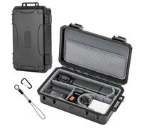 YUULNMOP Carrying Case Fit for DJI Osmo Pocket 4 3/ Action 6 5Pro 4 3/360/ Nano/Mobile 8 7P 7 6 5 4 3, Portable Waterproof Travel Hard Organizer Case for Tiny Action Camera and Accessories