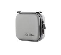 YUULNMOP Carrying Case Portable Hard Shell Travel Storage Bag Compatible with Insta 360 Go Ultra,PU Organizer Protective Bag with Carabiner & Wrist Strap for Go Ultra Action Camera Accessories
