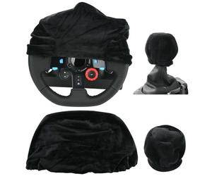 YUULNMOP Dust Cover for Logitech G29 Driving Force Racing Wheel/G Driving Force Shifter Knob,Washable Protective Case Sleeve for Simulator Steering Wheel Gear Shifter Button