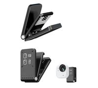 YUULNMOP Magnetic Clip Mount, Adjustable Hat Backpack Strap Quick Clip Mount Magnetic Base for Insta360 GO Ultra,Horizontal/Vertical Shooting for Vlogging, Cycling, Sports & POV Recording