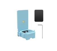 YUULNMOP Magnetic Mount Bracket Compatible with DJI Osmo Pocket 3,Magnet Expansion Adapter Holder with 1/4'' Screw Holes & Foldable two-claw Mount for Pocket 3 Accessories,Multiple Colors (Sky Blue)
