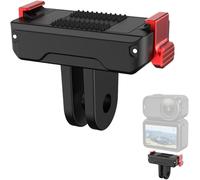 YUULNMOP Magnetic Quick Release Adapter Mount for DJI Osmo Nano Accessories, Extension Bracket Base Mount with Dual Magnet,Dual-Claws & Snap Lock for Vlogging,Cycling