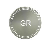 YUULNMOP Metal Lens Cap Compatible with Ricoh GR IV GR4 Digital Camera, Aluminum Lens Protector Protective Cover with CD Texture & Plush Lining, Anti-Scratch & Dust Protection (1x Gray)
