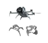 YUULNMOP Mini 5 Pro Landing Gear Extension Kit,Foldable Spider Landing Legs + Lens Hood Sunshade for DJI Mini 5 Pro,30mm Height Increase,Secure Protection for Gimbal and Camera (Gray)