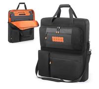 YUULNMOP Multi-Function Travel Bag Carrying Case Compatible with Jackery SolarSaga 100W 200W 200w Portable Solar Panel,Waterproof Storage Bag with Multiple Pockets & Adjustable Shoulder Strap