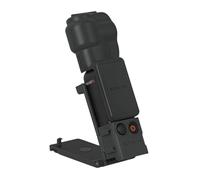 YUULNMOP Multifuctional Magnetic Bracket Mount + Gimbal Protector Lens Screen Protective Cover Compatible with DJI OSMO Pocket 3,with 1/4" Screw Foldable Two-Prong Interface & Cold Shoe (Black)