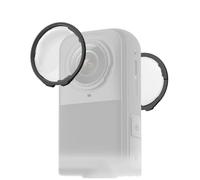 YUULNMOP Premium Lens Guards Compatible for Insta360 X5,9H Tempered Glass Anti-Fog/Waterproof Coating,Rotational Mount Lens Cap Camera Protective Cover Accessories