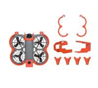 YUULNMOP Propeller Guard Full Protection Kit for DJI Neo 2 Accessories,Propeller Guard, Landing Gear,Gimbal Protector & Tail Wing,Anti-Collision Rings Prop Bumper Protective Frame Cover (Orange)
