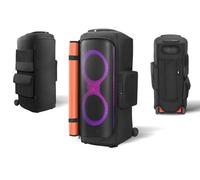 YUULNMOP Speaker Travel Bag Dust Cover Protective Case for JBL PartyBox 710, Dustproof Protective Cover Storage Bag with Multiple Pockets for Accessories,Portable Storage Case (For PartyBox 710)