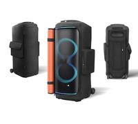 YUULNMOP Speaker Travel Bag Dust Cover Protective Case for JBL PartyBox 720, Dustproof Protective Cover Storage Bag with Multiple Pockets for Accessories,Portable Storage Case (For PartyBox 720)