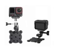 YUULNMOP Suction Cup Mount for Gopro Car Mount, Adjustable Vehicle Window & Windshield Mount Holder, for Hero 12 11 10 9, for Insta360 GO Ultra/Ace Pro 2/ X5 X4 X3, for DJI OSMO Action Camera Mount