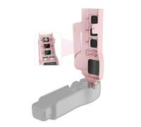 YUULNMOP Upgraded Colorful Gimbal Protective Case Cover Compatible for DJI Osmo Pocket 3,Camera Lens Protector Cap Magnetic Filter Storage Slots for Pocket 3 Accessories (Pink)