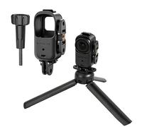 YUULNMOP Vertical & Horizontal Shooting Bracket Mount Adapter for DJI Osmo Nano,Quick Release Expansion Frame Adapter with Dual 1/4 Screw Holes & Dual Claw Interfaces for Multiple Mounts