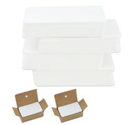 YUUTIAL Blank Flash Cards 200 Piece, 3.5x2 in Study Flashcards, Message Revision DIY Gift Index Cards for Graffiti Birthday Learning Notes(White)