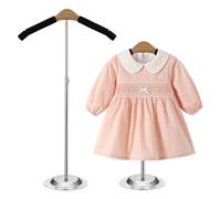 yuuzue Child T Shirt Display Clothing Racks for Hanging Clothes, Adjustable Clothes Rack Coat Display Rack Clothes Hanger Tshirt Display Stand for Vendors Retailer, Height 16-27.9 Inch