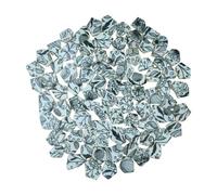 Yuvori 1.1 lbs Blue and White Irregular Porcelain Mosaic Tiles, DIY Handmade, Bathroom, Living Room, Kitchen Backsplash, Outdoor (Black 01, Medium)