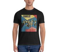 YUWANG Squeeze Band Gift for Fans Gift for Men and Gift Halloween Day Gift Thanksgiving Gift Christmas Day T-Shirt Black 3XL