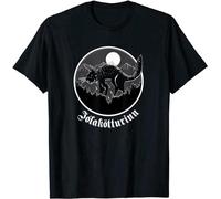 YUWANG Yule Cat Jolakotturinn Icelandic Folklore Gift T-Shirt for Men Black XL