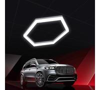 YuWangg Hexagon LED,garage lighting,hexagons led lamp,led honeycomb ceiling light,hexagonal garage lights,1 to 8 holes are optional, suitable for garages, car wash lighting and shopping malls