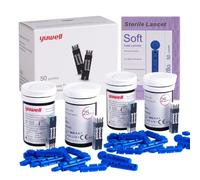 yuwell Blood Glucose Test Strips and Lancets x 50 pcs (for 582&710 model only)