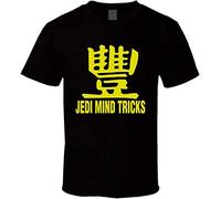 yuwen Men's Jedi Mind Trick T Shirt Black L