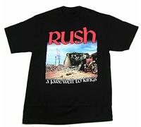 yuwen Men's Rush A Farewell to Kings T Shirt Black L