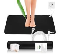YUWJOOWEE Grounding Mat,40 * 60cm/15.7 * 23.6in Earthing Mat Uk for Anxiety Relief, Pain Relief, Inflammation, Headache Relief, Stress Balance,Improved Sleep,Home and Office