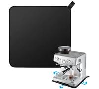 YUWJOOWEE Sliding Mat for Coffee Machine,Coffee Mats Coffee Machine Mats Coffee-Accessories Sliding Pad Accessories Compatible with Ninja Luxe CoffeeMachine ES601UK ES701UK Series (32 * 32 * 1cm)