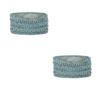 yuwqqoajv 2 Set of Multifunctional Winter Knitted Headbands For Women Lightweight And Warm Fashionable Wide Knitting Headband light blue
