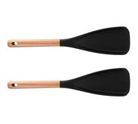 yuwqqoajv 2pack/lot Staub Multifunction Spatula High Needs Spoons Staub Utensils Ergonomic for Spoons Silica Non-Stick Pots Spoon