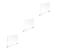 yuwqqoajv 3 Set of/lot Cabinet Dividers Convenient To Save Space Well Organized Easy To Install Plastic Shelf Divider For Shelves