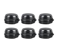 yuwqqoajv 6pcs/Set Universal Fit Kitchen Stove Button Covers Childproof Easy to Clean Kitchen Oven Stove Button Cover, Gloss Black