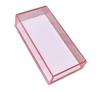 yuwqqoajv Acrylic Eyelash Storage Holder Multifunctional Makeup Display Stand Provides Effective Organization For Lash Extensions Too Eyelash Storage Box, Pink, 7.5x14x3cm