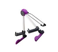 yuwqqoajv Adjustable Floor Guitar Holder Folding Stand A-Frame Bass Musical String Instrument Rack Lightweight Violins Mandolin, Purple