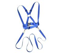 yuwqqoajv Adjustable Strap Running Harness Supports Various Activities Making Playtime Exciting and Energizing Riding Games. Shoulder Strap Size is Adjustable, Blue, 39.5cm to 63cm