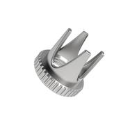 yuwqqoajv Airbrush Nozzle Cap Spraying Effects Accessories Designed To Functionality And Performance Provide Complete For Needle Tips Airbrush Needle Cap, Silver, Style A