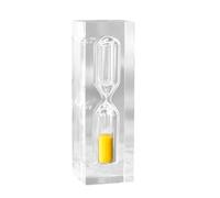 yuwqqoajv Anti Fall Hourglass Timer Suitable For Various Occasions Resin Sand Timers For Kids 3 Minute Sand Timer Boiled Egg Timer, 3min, yellow