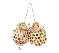 yuwqqoajv Bird Busy Foraging Toys Shredder Toy Creating Innovative Chewing Experience For Cockatoos Parrots Toy Is Crafted Grass Parakeets Parrotlets Lovebirds