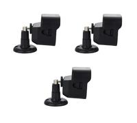 yuwqqoajv Blink Versatile Housing All-in-one Blink Outdoor 360°Adjustable Adjustable Mount Waterproof Cameras Cam Mount, Black, 3 Set