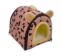 yuwqqoajv Chic Dogs Bed Soft Cozy Features Providing Lovely Nest For Cats And Small Animals To Hut Cat Bed Outdoor Sleeping Nesting Cushion Warm Cat Houses Cave