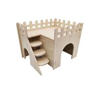 yuwqqoajv Decorative Castle Small Animal Habitat Decor Vibrant Colors Play Areas Creating Inviting Environments Hamster Hedgehog Mouse Rat Guinea Pig Slide